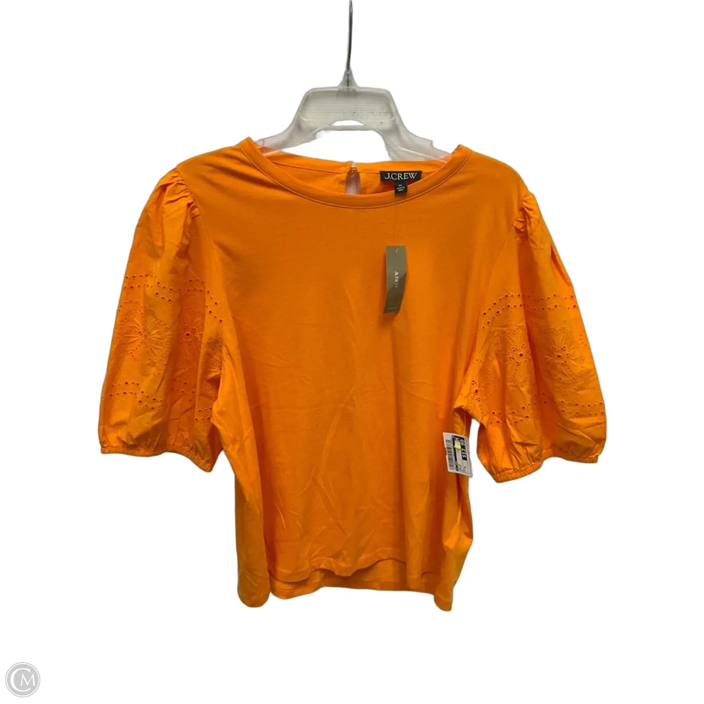 Top Short Sleeve By J. Crew In Orange, Size: Xl