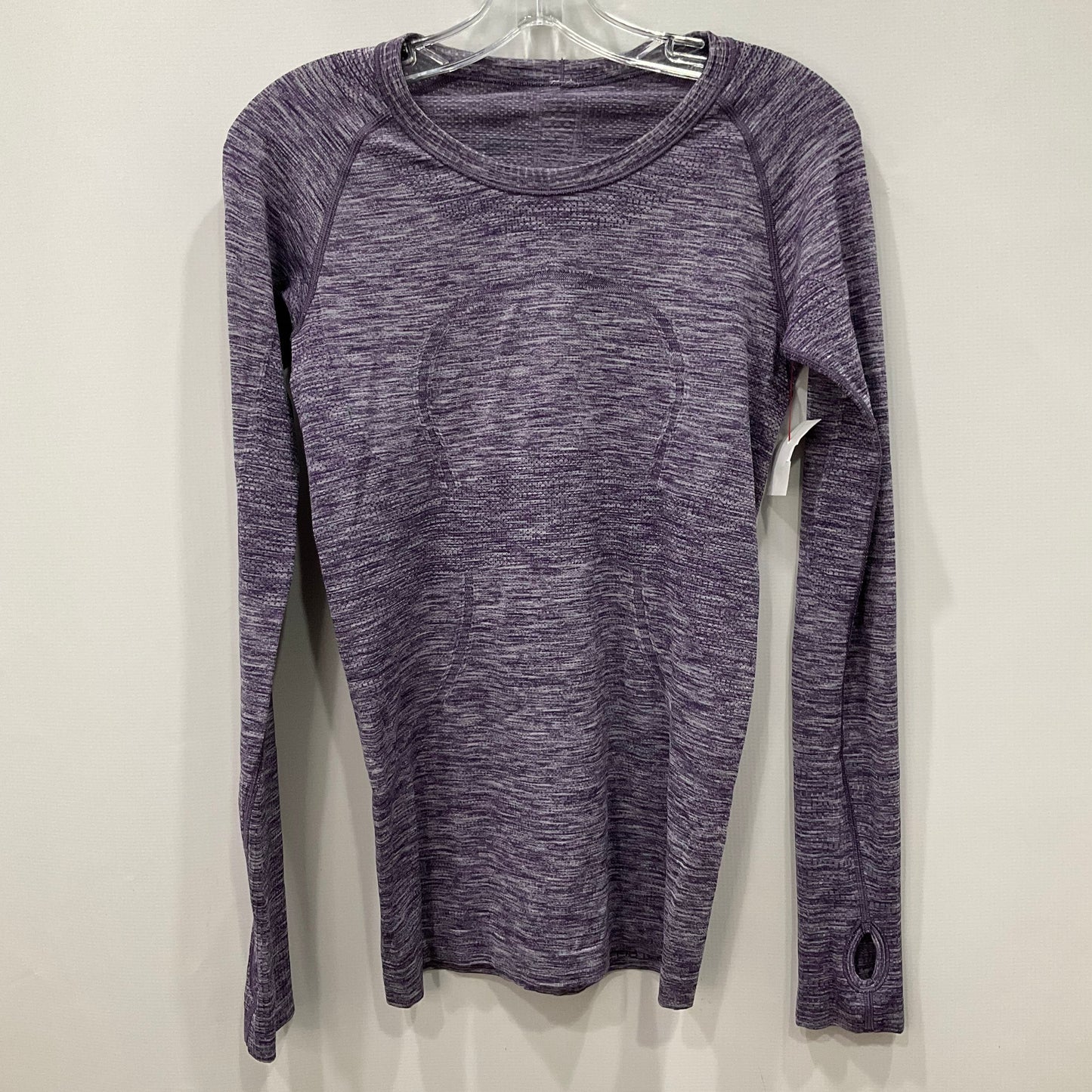 Top Long Sleeve By Lululemon In Purple, Size: 8