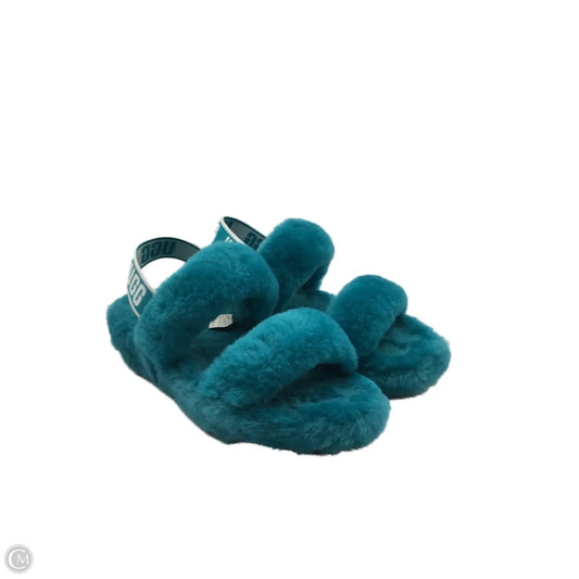 Slippers Designer By Ugg In Teal