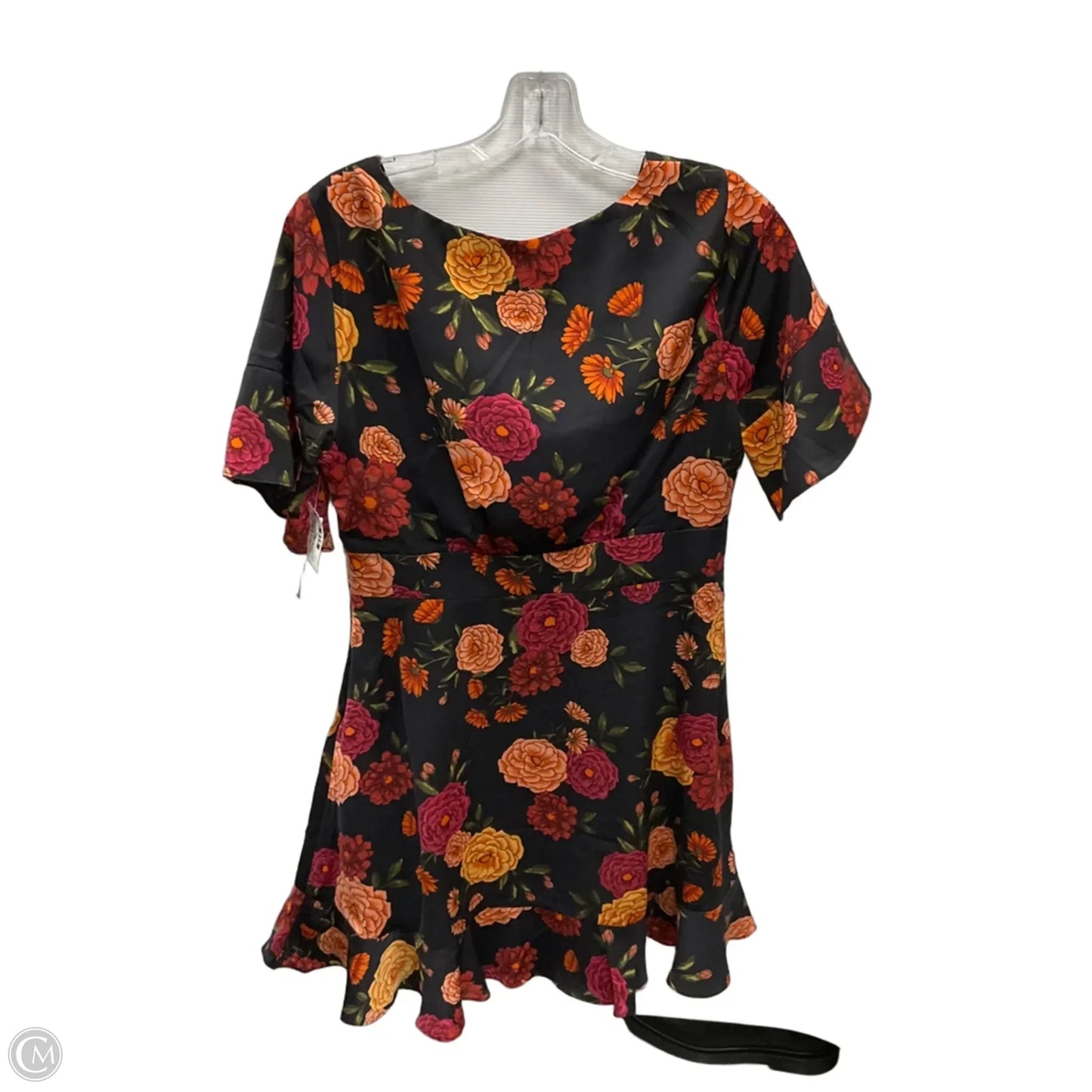 Dress Casual Midi By Cupcakes And Cashmere In Floral Print, Size: 10