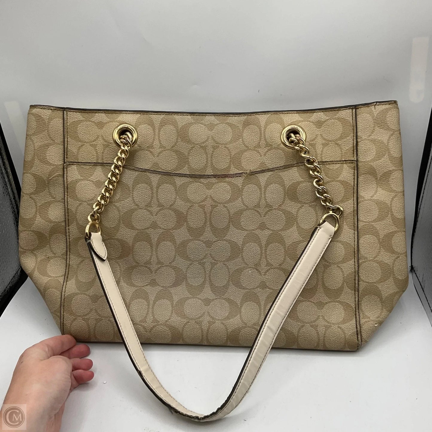 Handbag Designer By Coach, Size: Large