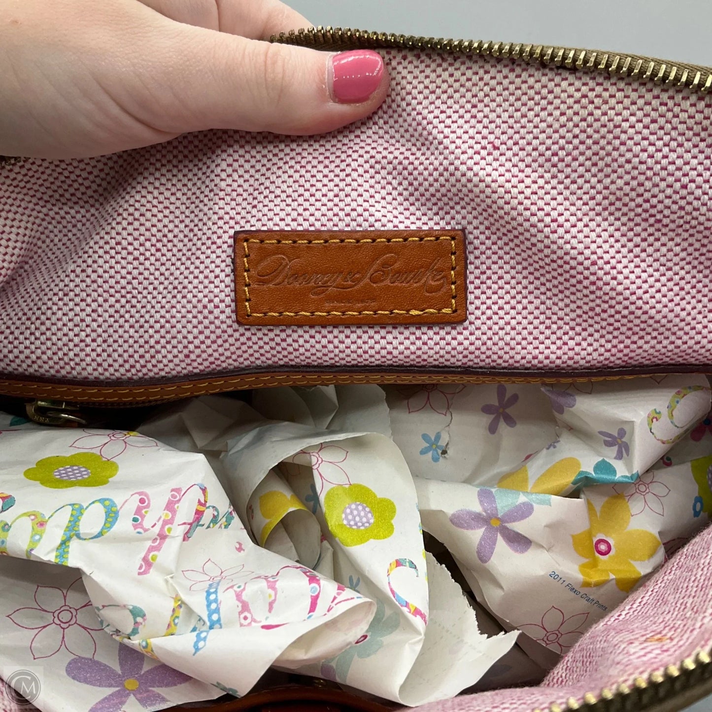 Handbag Designer By Dooney And Bourke, Size: Medium