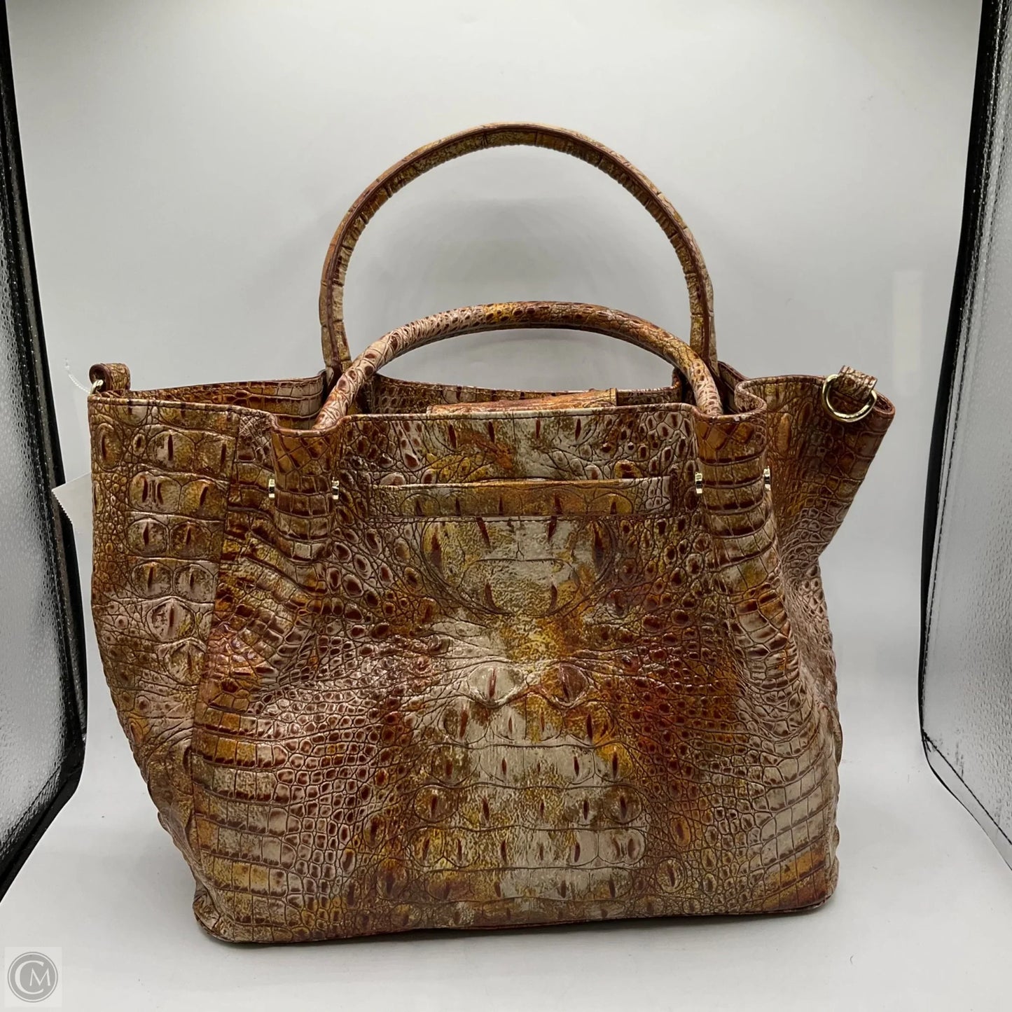 Handbag Designer By Brahmin, Size: Medium