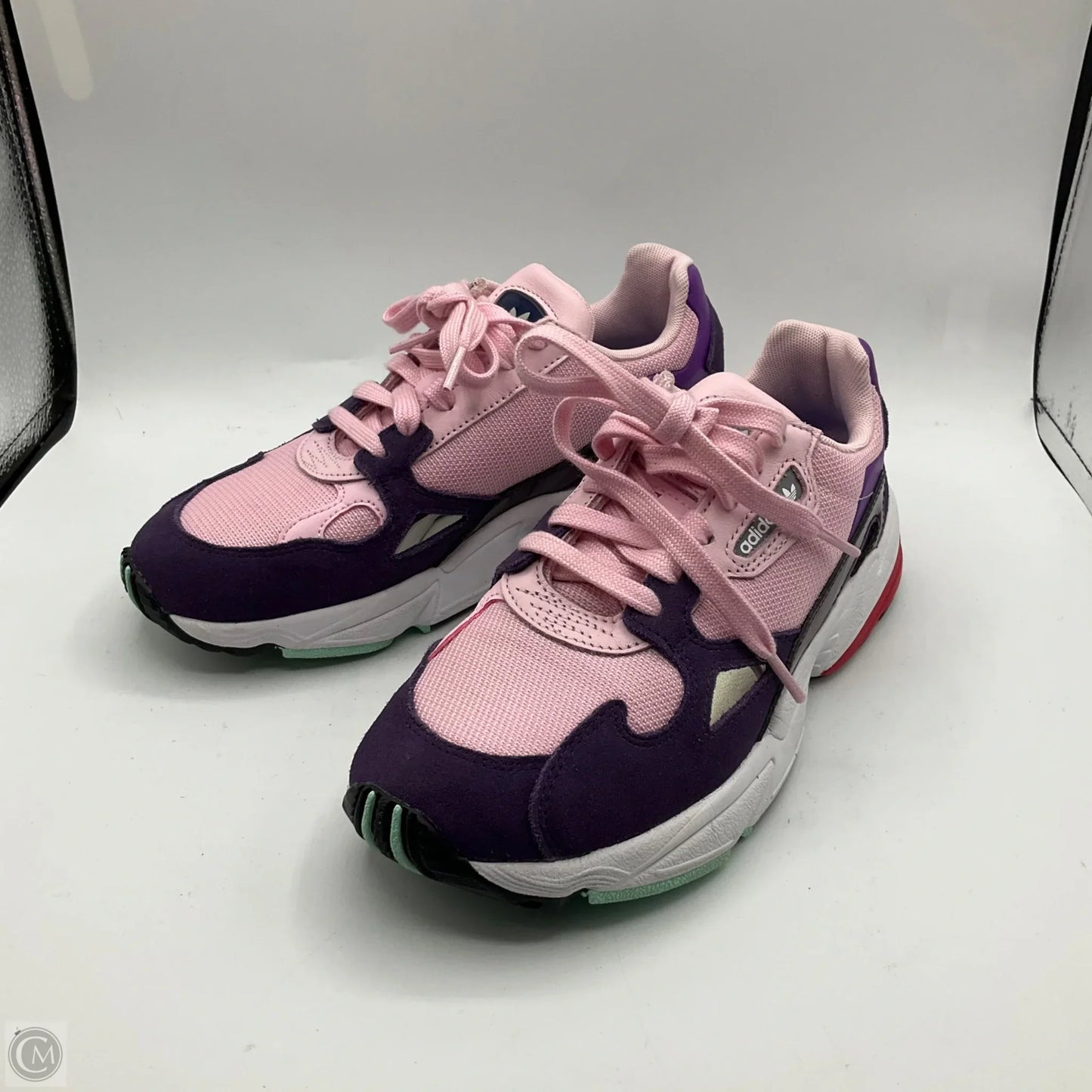 Shoes Sneakers By Adidas In Pink & Purple, Size: 7.5