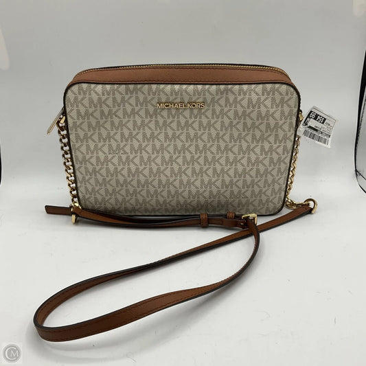 Crossbody Designer By Michael Kors, Size: Medium
