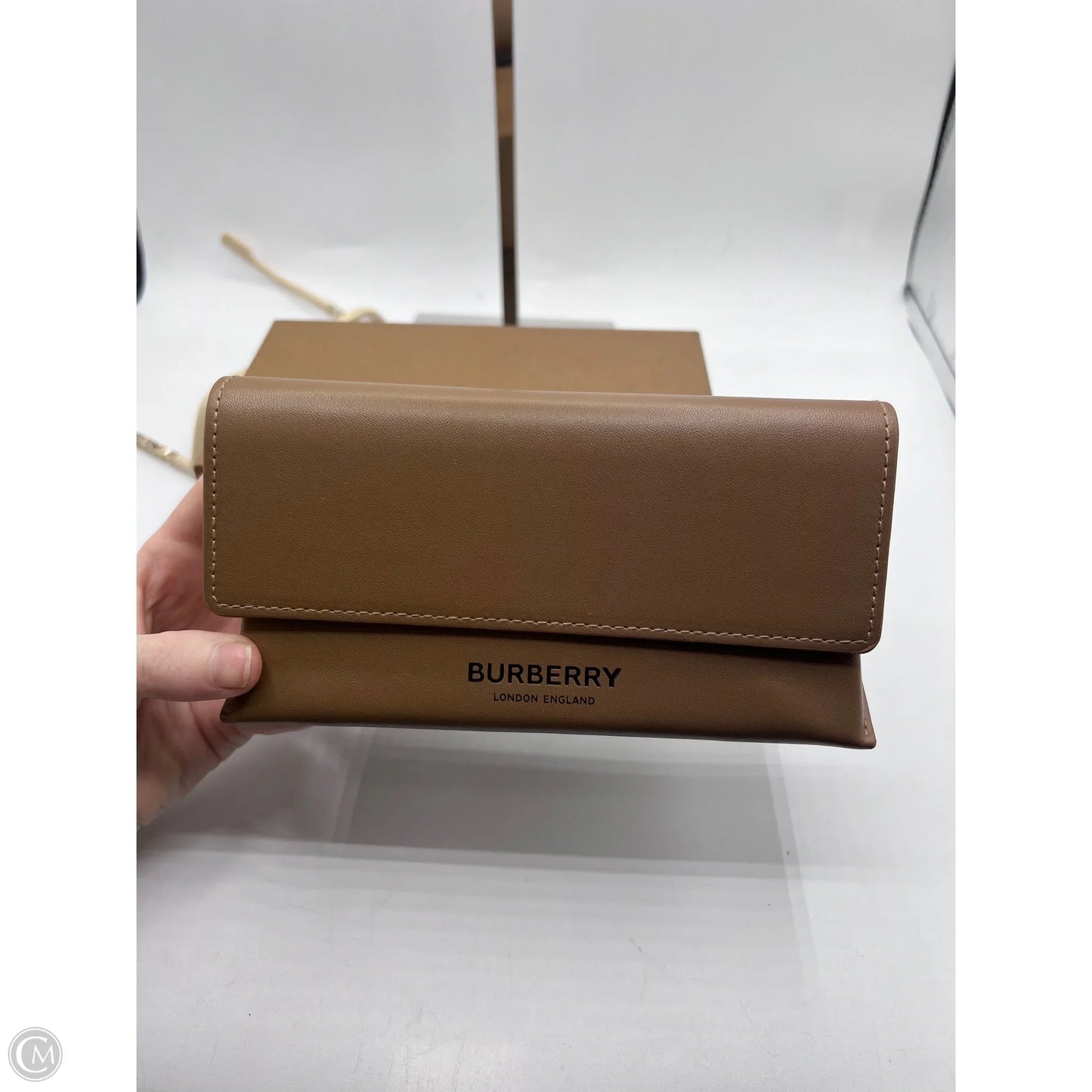 Sunglasses Luxury Designer By Burberry, Size: Medium