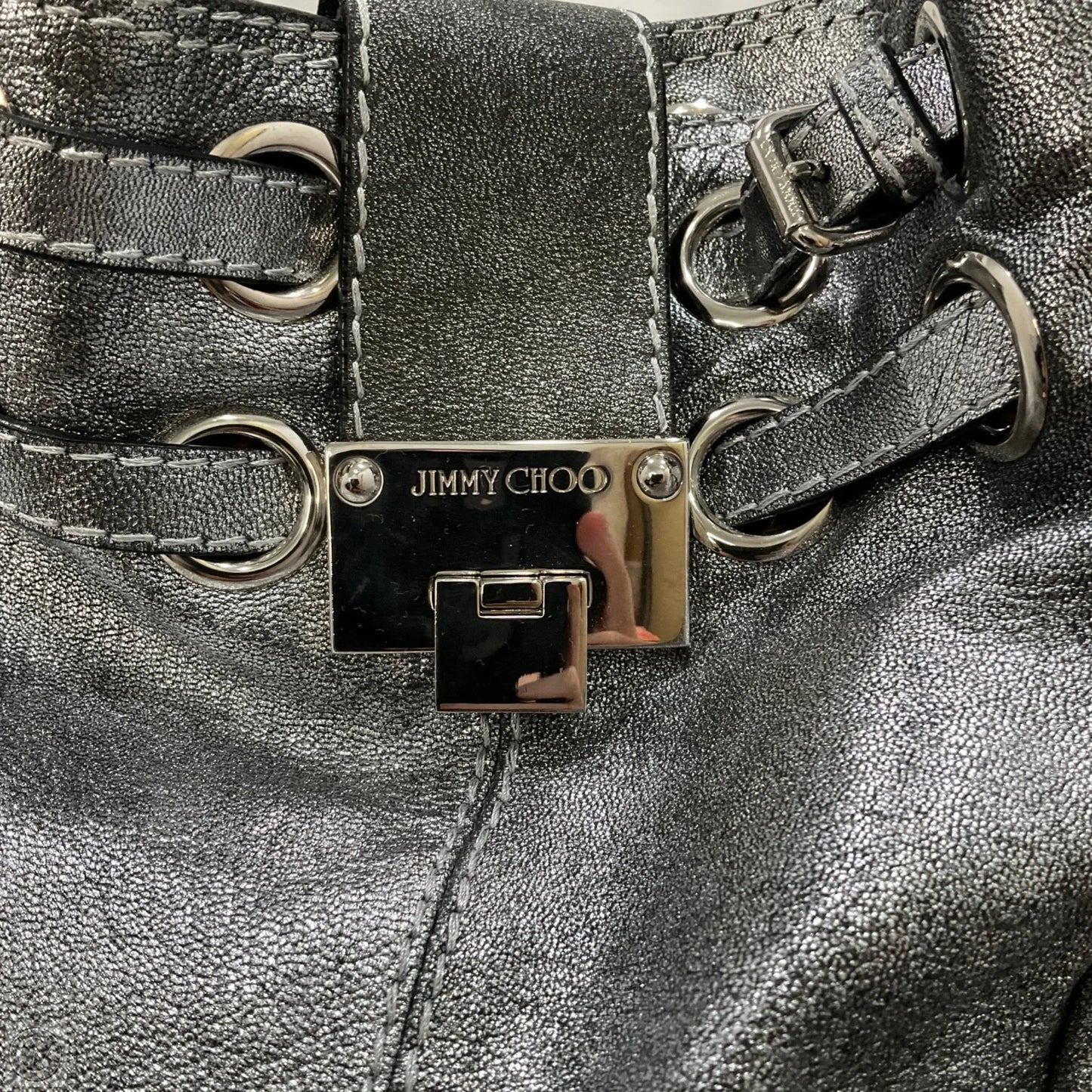 Handbag Luxury Designer By Jimmy Choo, Size: Medium