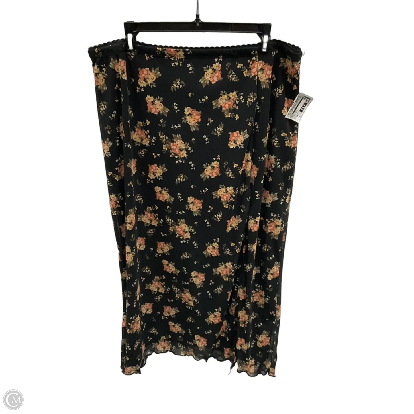 Skirt Maxi By Arula In Floral Print, Size: Xl