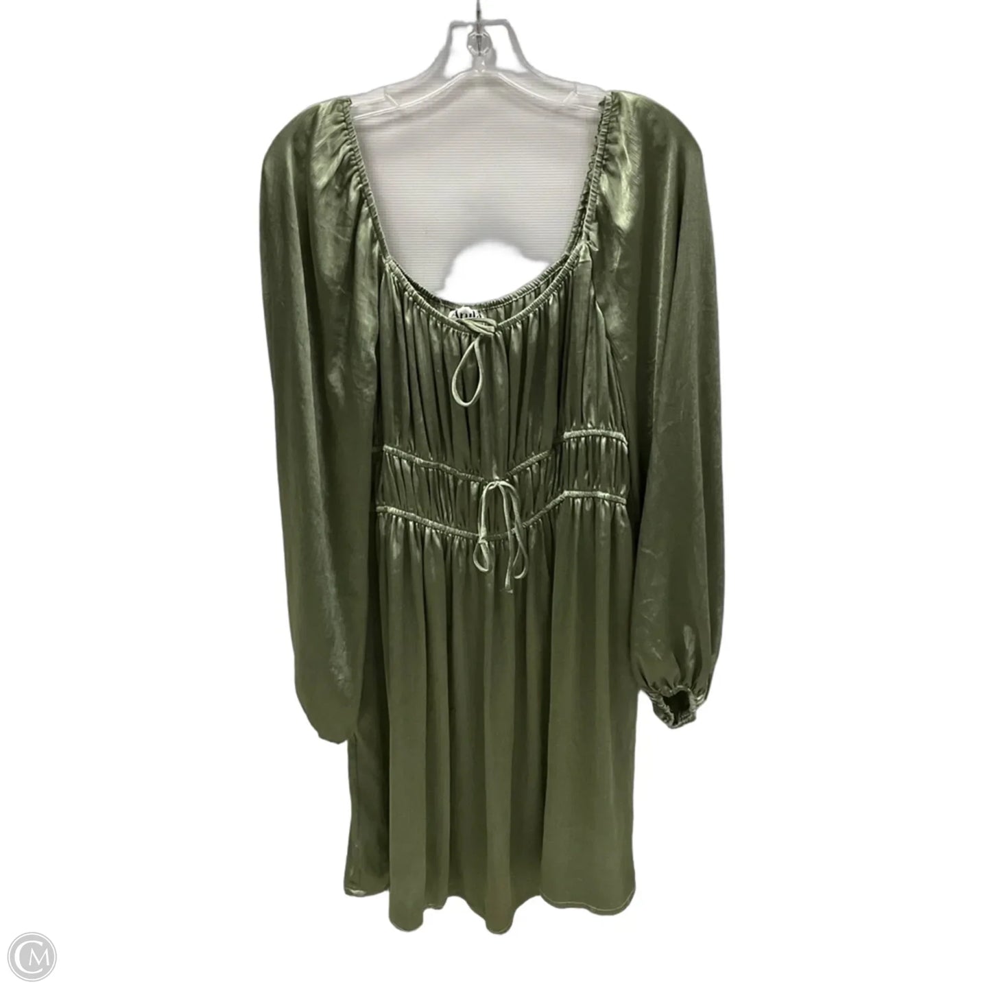 Dress Casual Midi By Arula In Green, Size: 2x