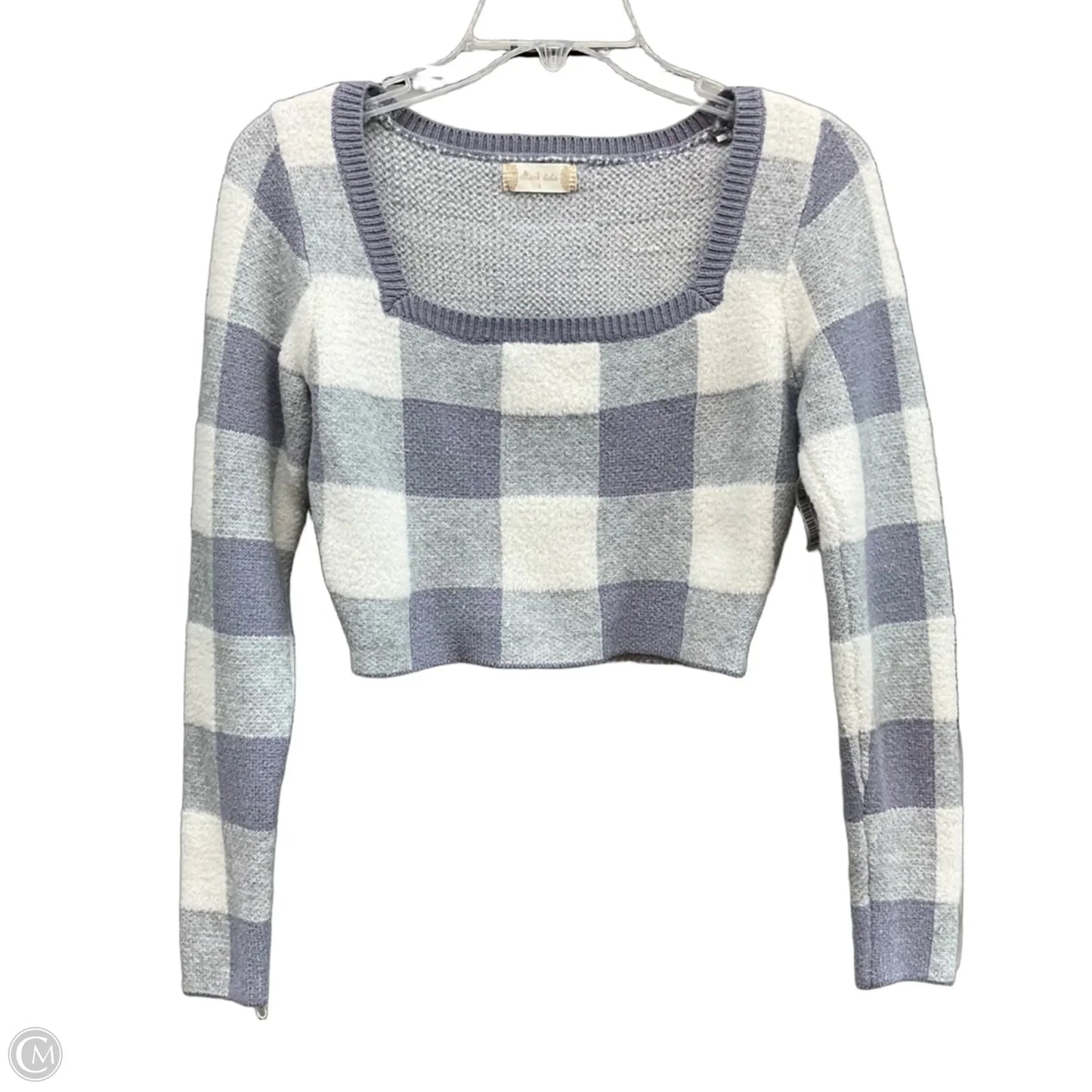 Sweater By Altard State In Checkered Pattern, Size: S