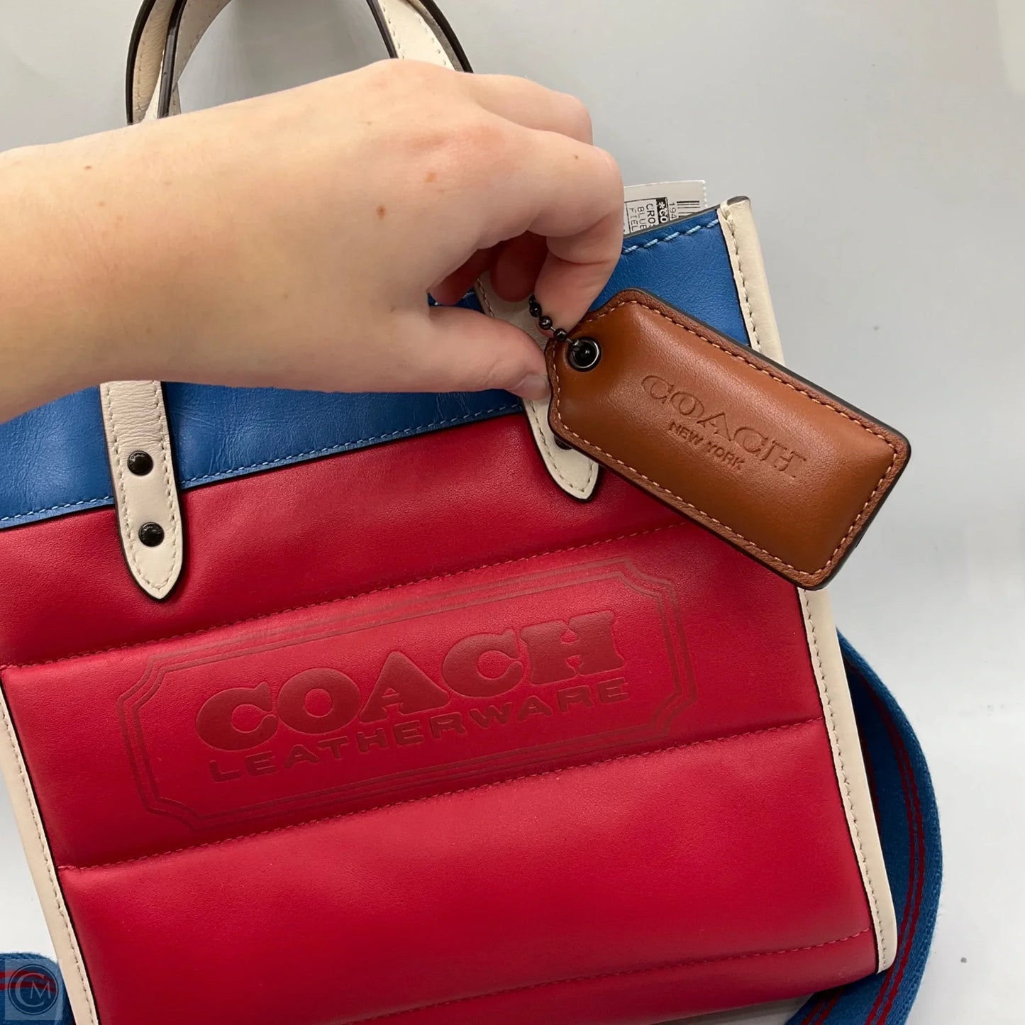 Crossbody Designer By Coach, Size: Medium