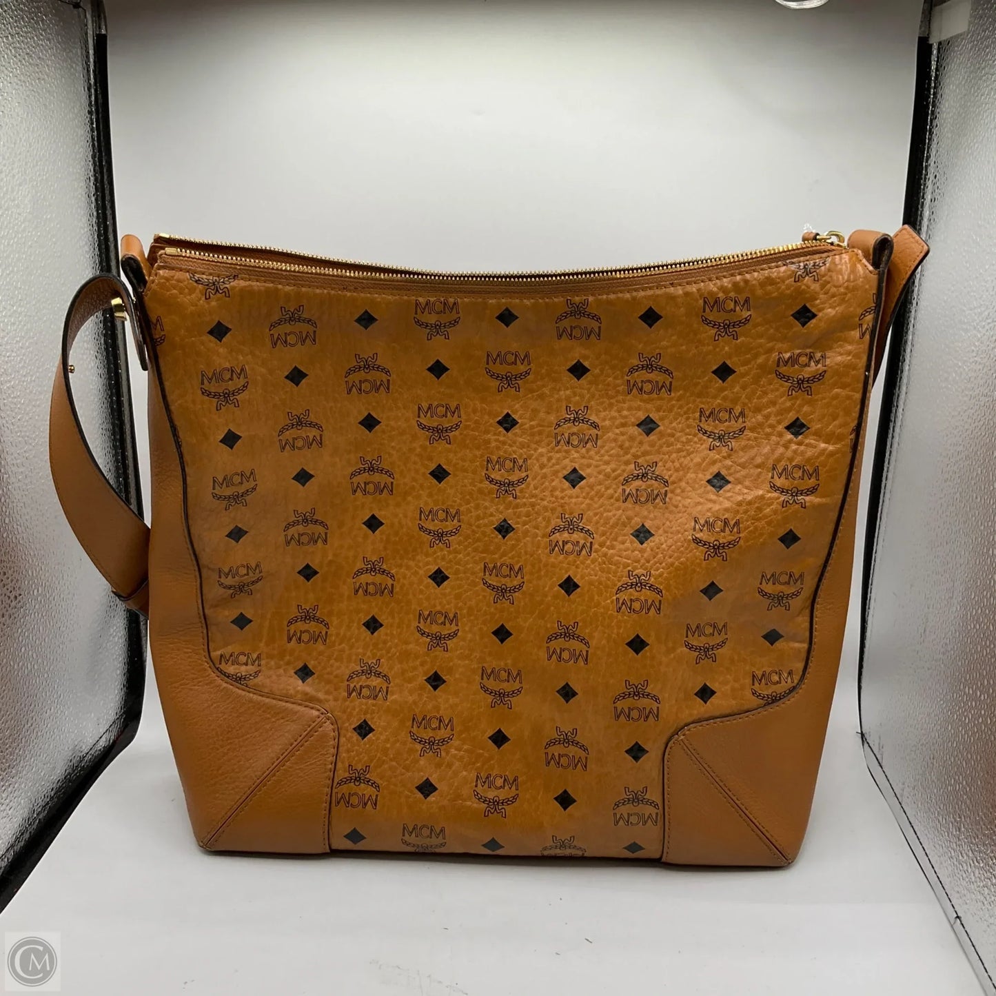 Handbag Luxury Designer By Mcm, Size: Large