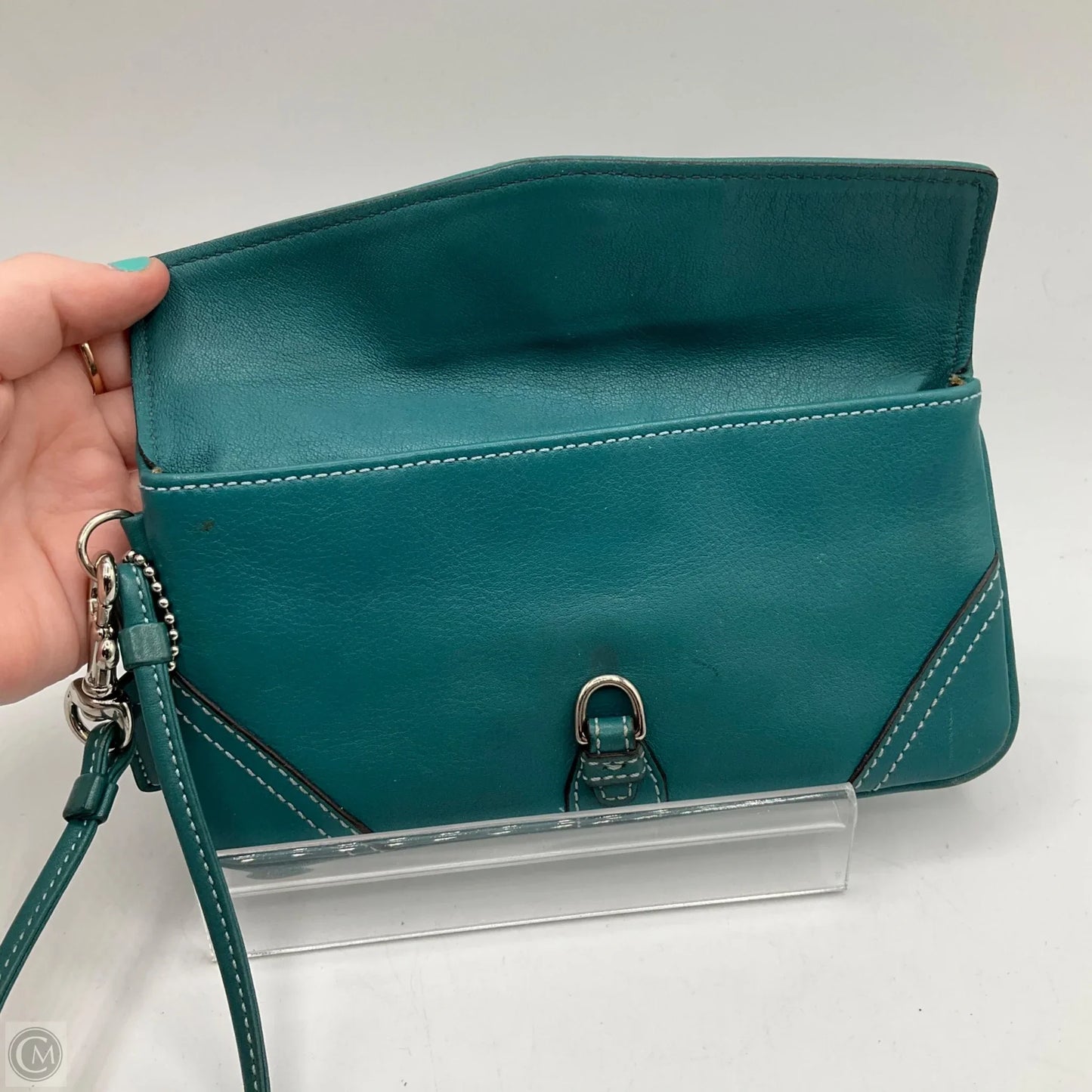 Wristlet Designer By Coach, Size: Medium