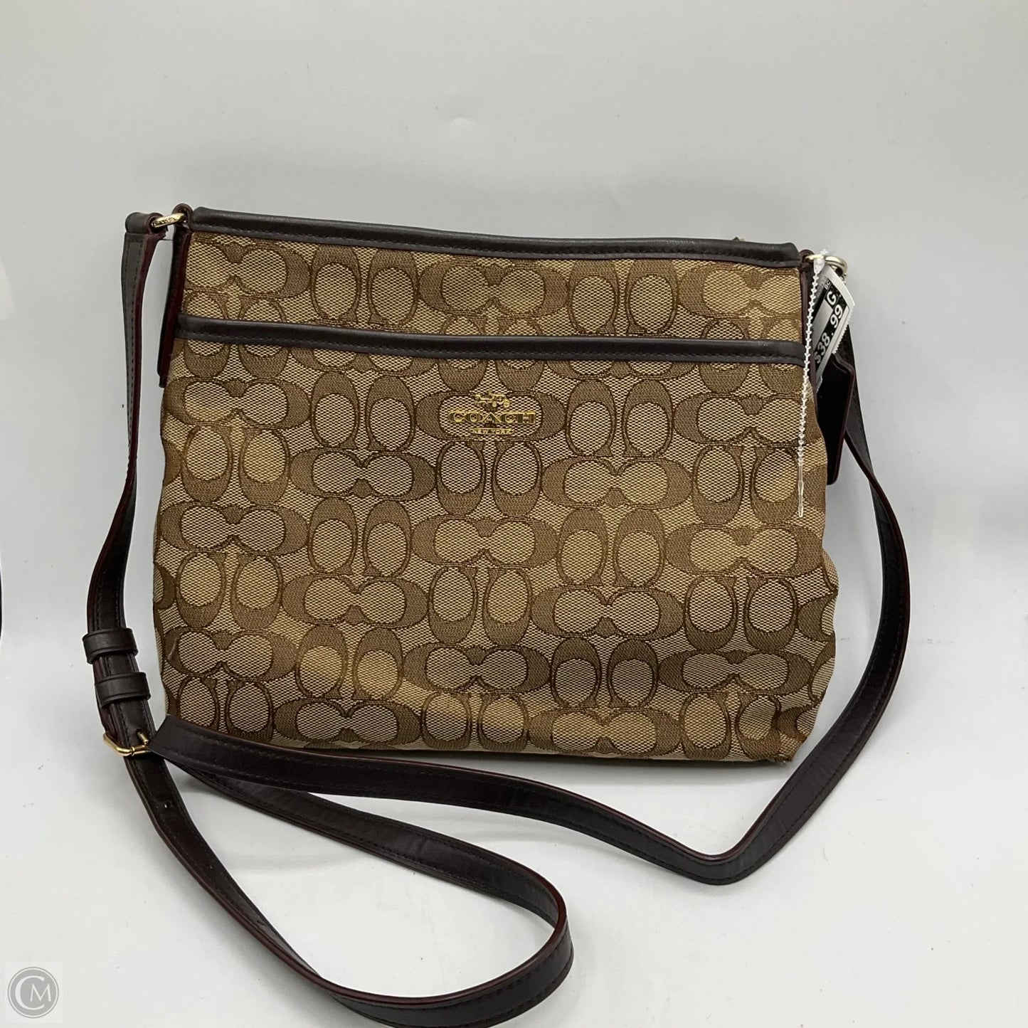 Crossbody Designer By Coach, Size: Large