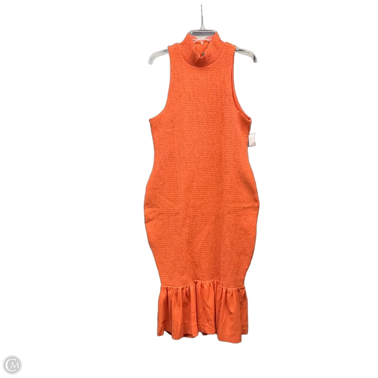 Dress Casual Maxi By Anthropologie In Orange, Size: Xl