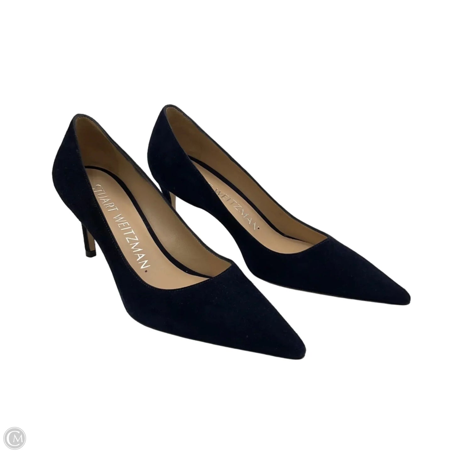 Shoes Designer By Stuart Weitzman In Navy, Size: 6