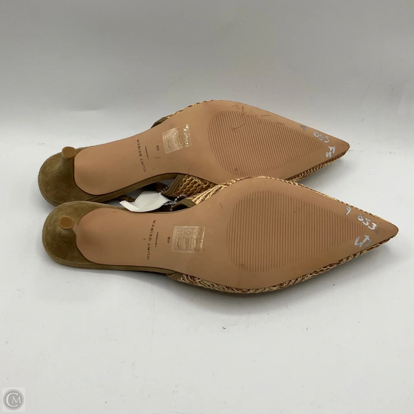 Shoes Designer By Kurt Geiger In Tan, Size: 9