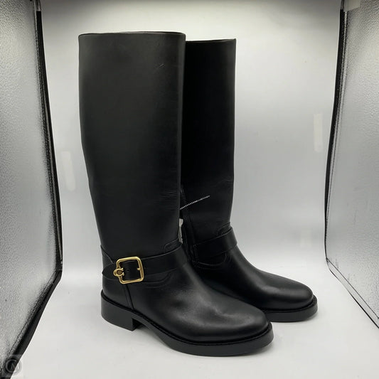 Boots Designer By Coach In Black, Size: 6