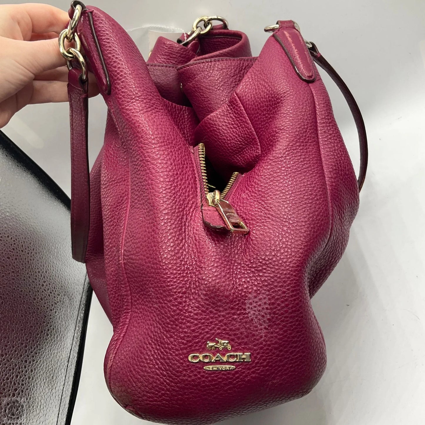 Handbag Designer By Coach, Size: Large