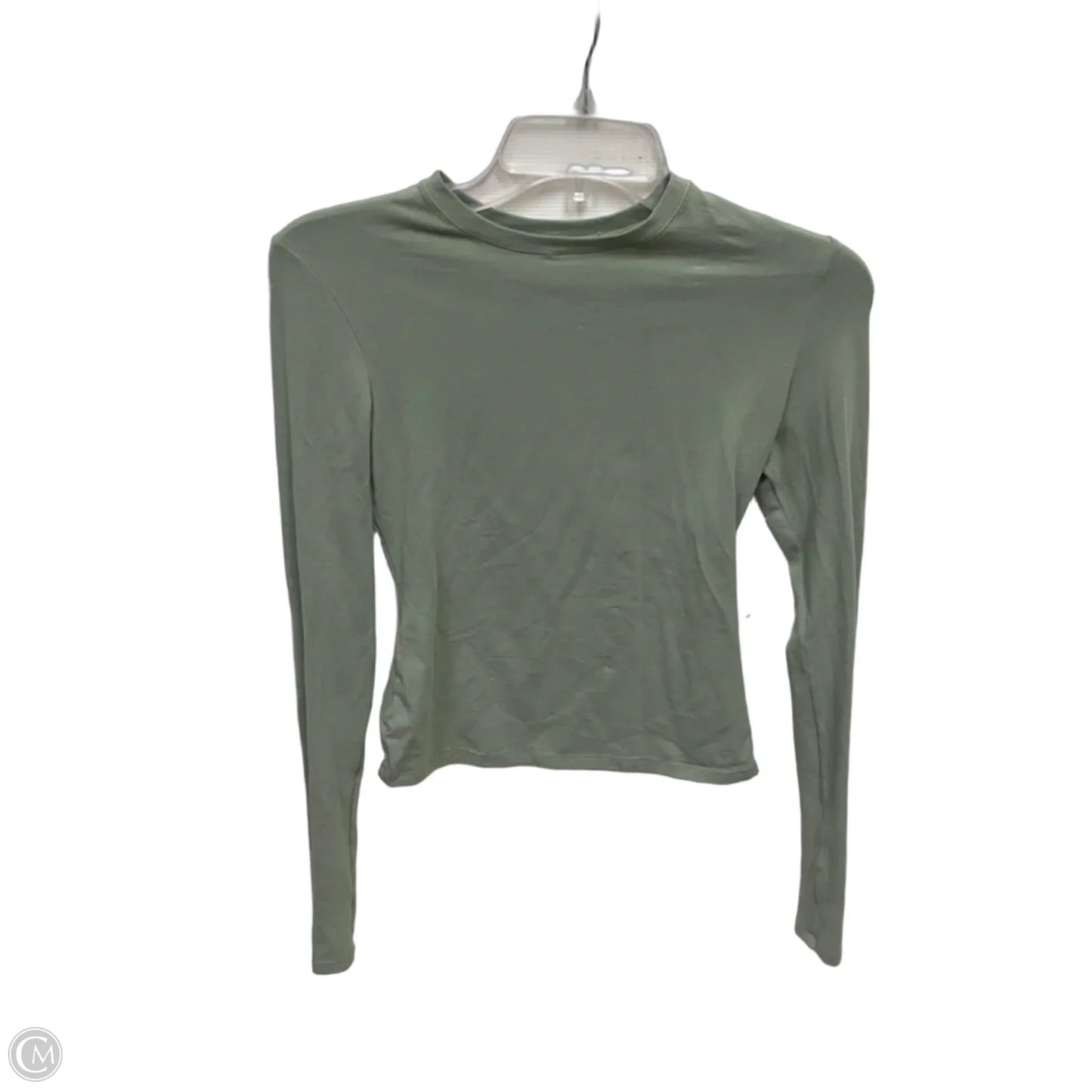 Top Long Sleeve By Skims In Green, Size: S