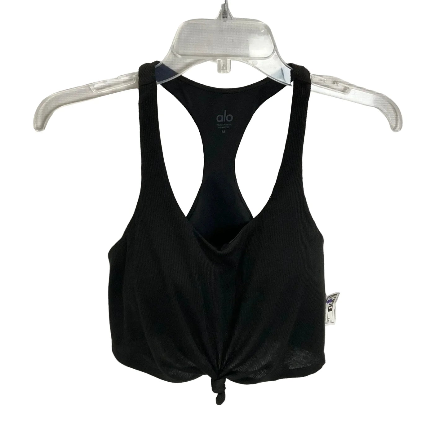 Athletic Tank Top By Alo In Black, Size: M