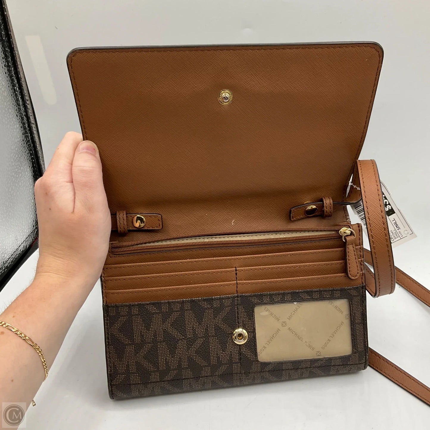 Crossbody Designer By Michael Kors, Size: Small