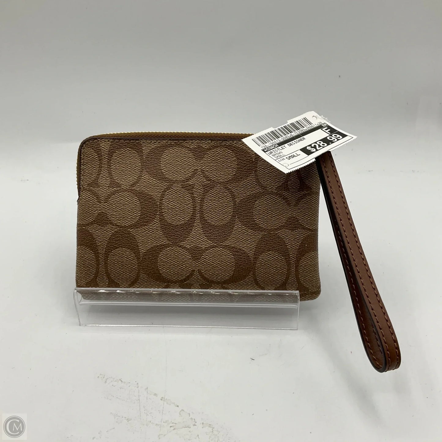 Wristlet Designer By Coach, Size: Small