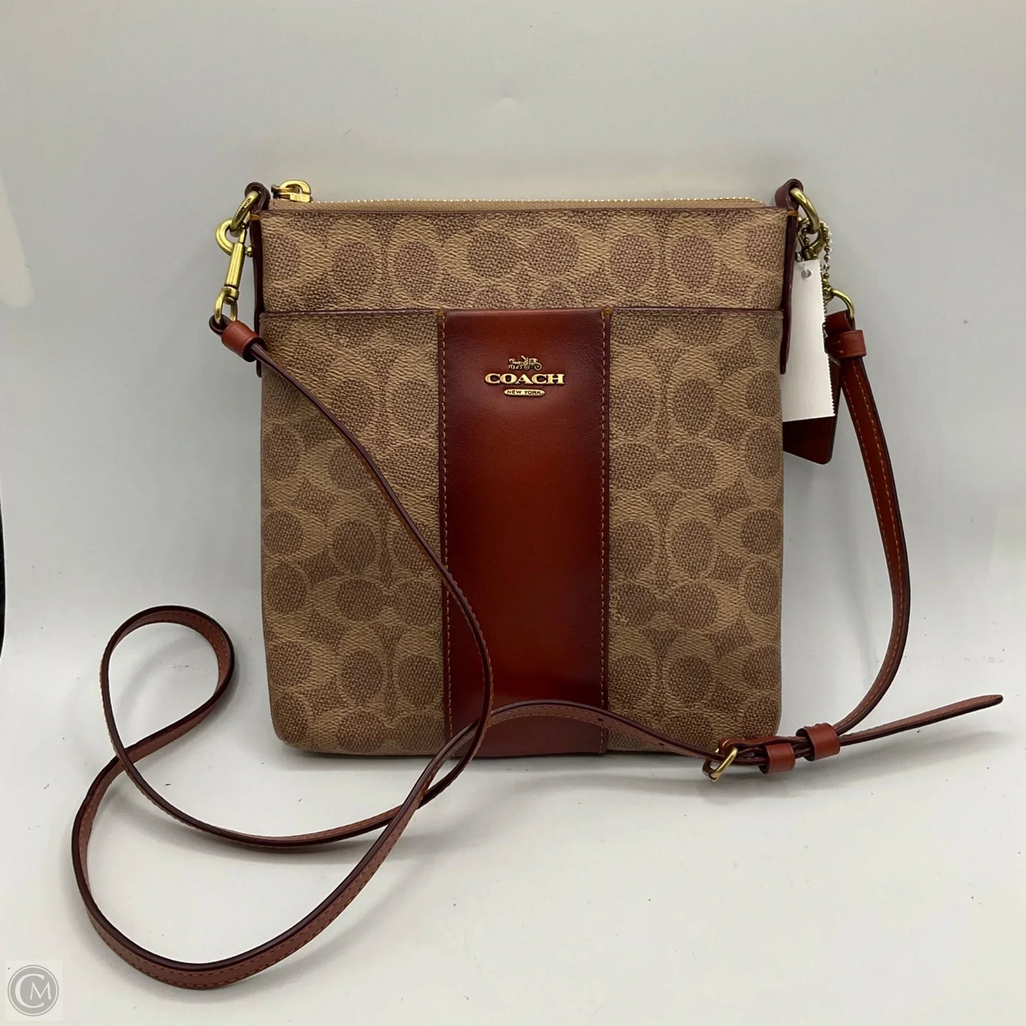 Crossbody Designer By Coach, Size: Small