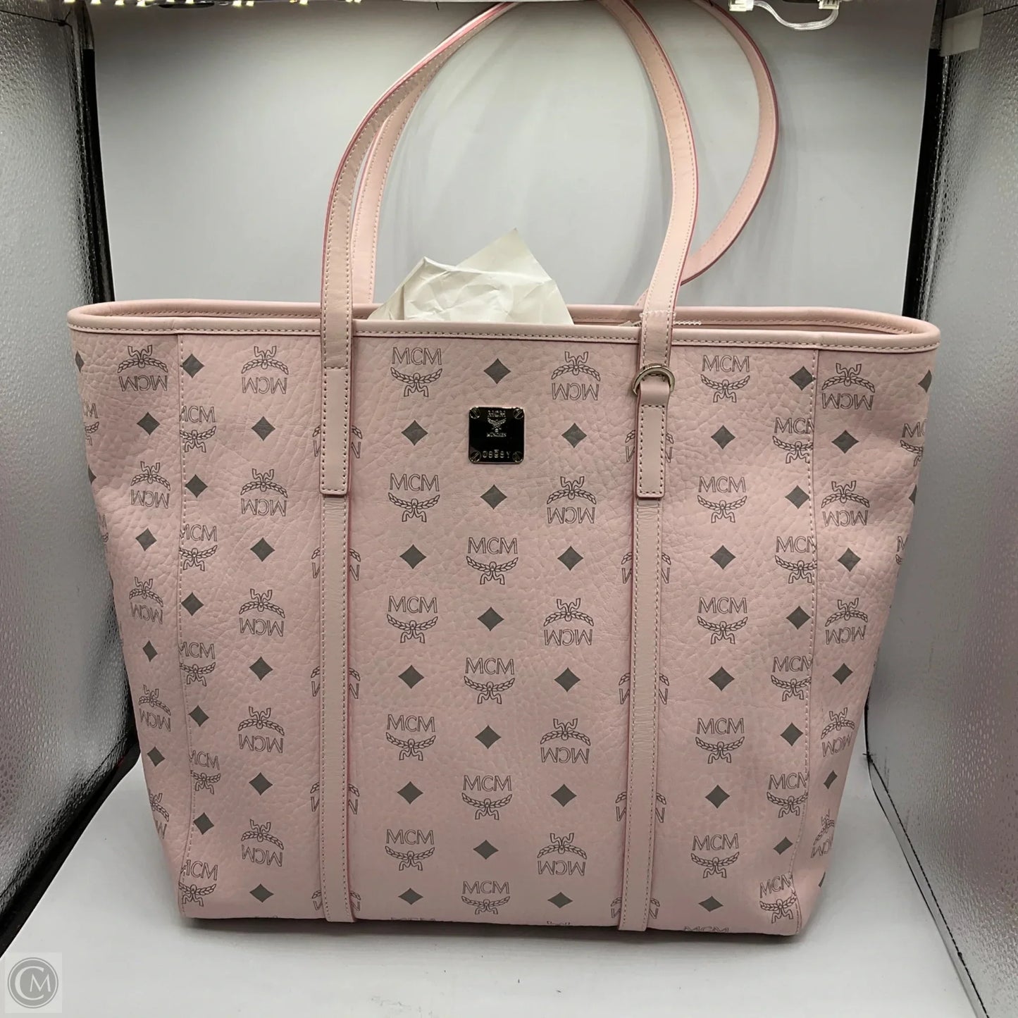Handbag Luxury Designer By Mcm, Size: Large