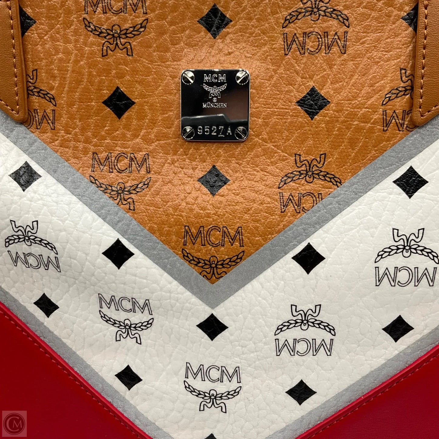 Handbag Luxury Designer By Mcm, Size: Large