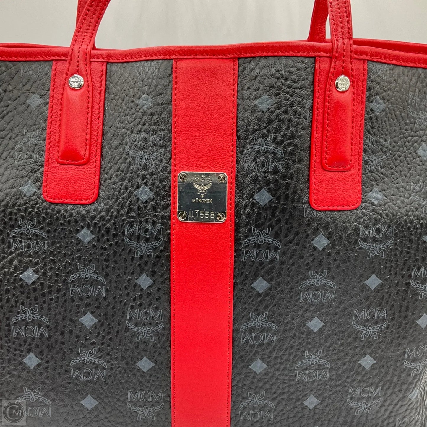 Handbag Luxury Designer By Mcm, Size: Medium