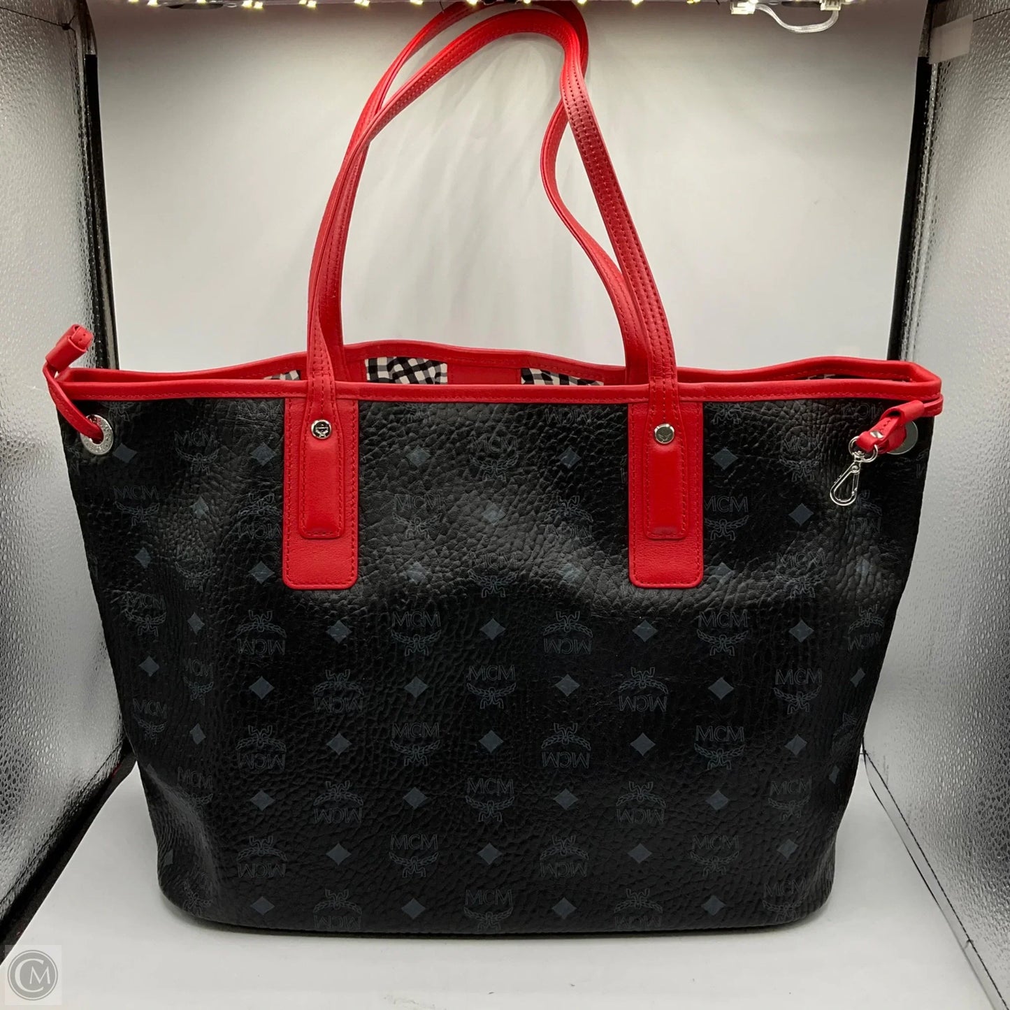 Handbag Luxury Designer By Mcm, Size: Medium