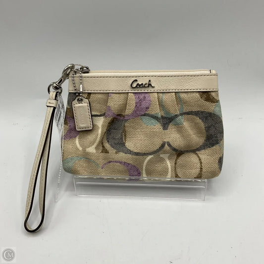 Wristlet Designer By Coach, Size: Small