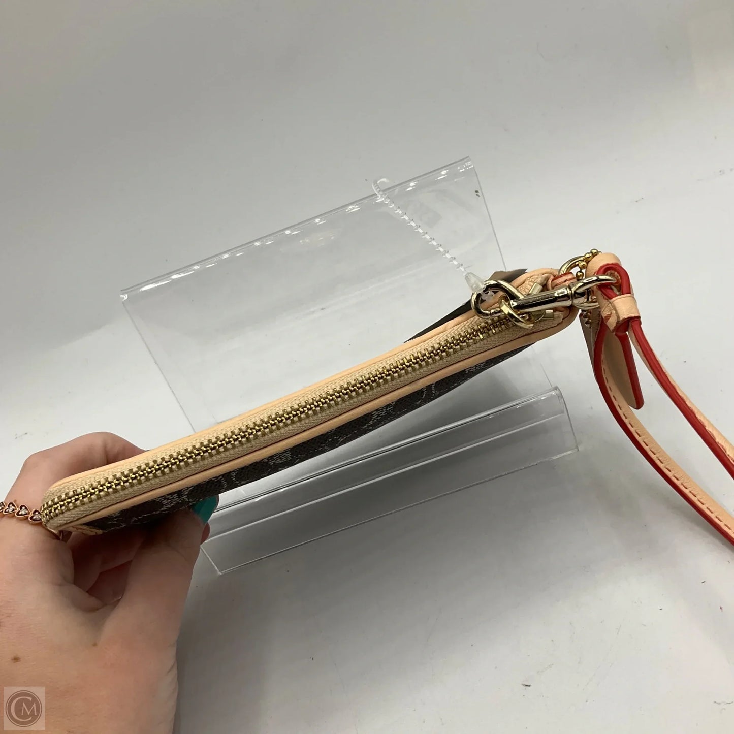 Wristlet Designer By Coach, Size: Small