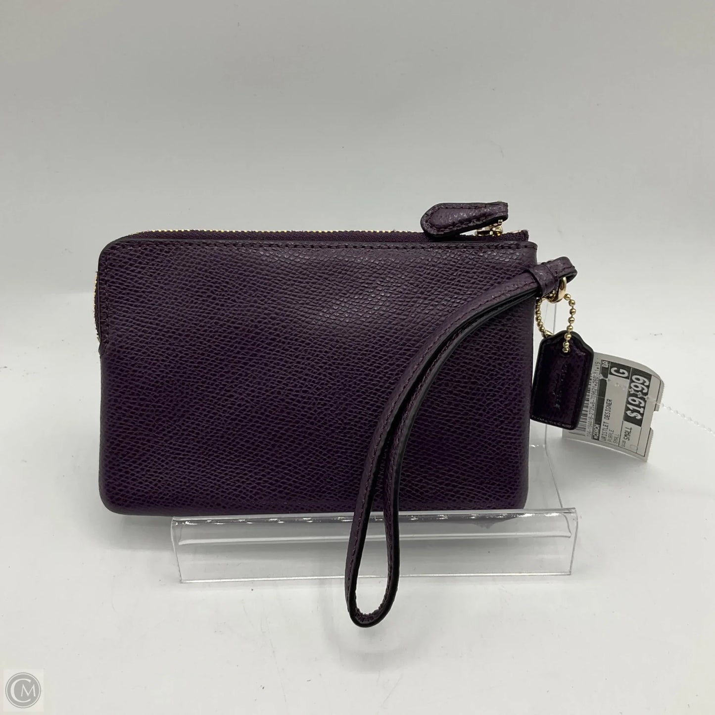 Wristlet Designer By Coach, Size: Small