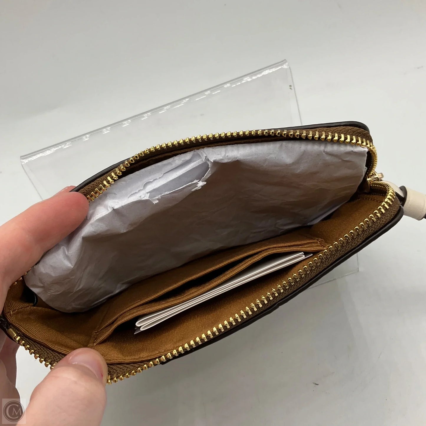 Wristlet Designer By Coach, Size: Medium