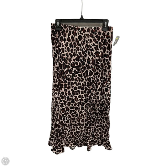 Skirt Maxi By Anthropologie In Animal Print, Size: M