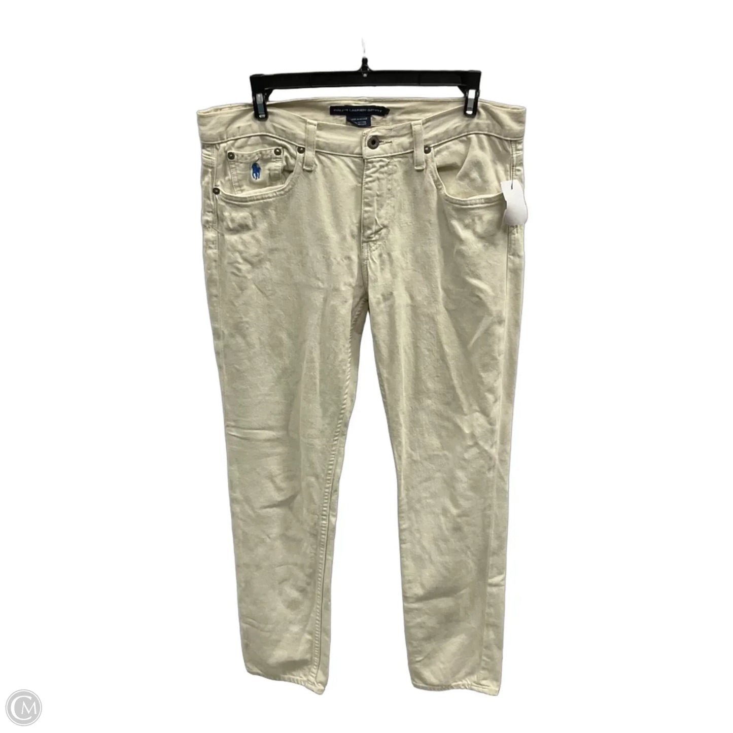 Pants Chinos & Khakis By Ralph Lauren In Cream, Size: 10