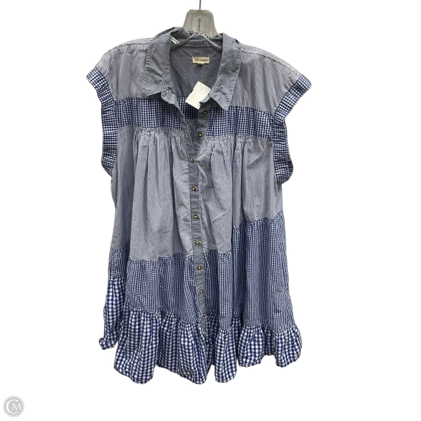 Dress Casual Short By Pilcro In Plaid Pattern, Size: 1x