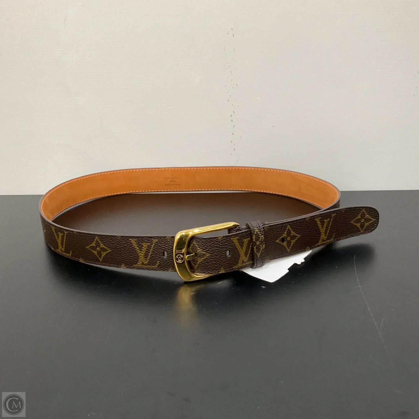 Belt Luxury Designer By Louis Vuitton, Size: Small