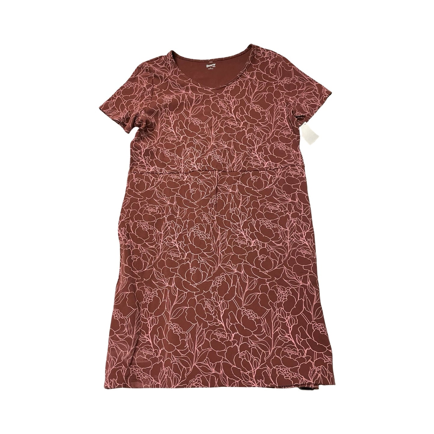 Athletic Dress By Duluth Trading In Pink & Red, Size:L