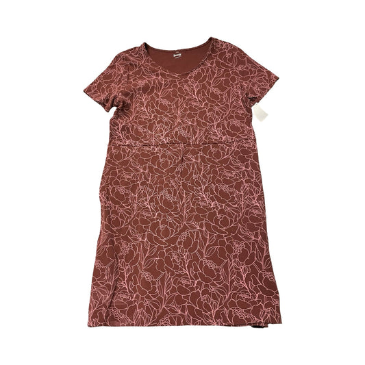 Athletic Dress By Duluth Trading In Pink & Red, Size:L