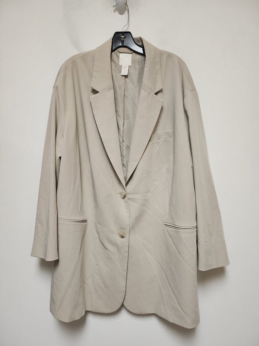 Blazer By H&m In Tan, Size: Xl