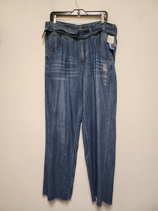 Jeans Boyfriend By Maurices In Blue Denim, Size: 16