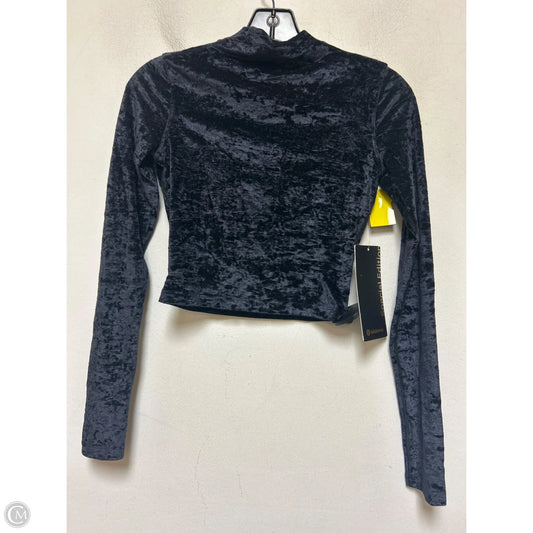 Athletic Top Long Sleeve Crewneck By Lululemon In Black, Size: Xs