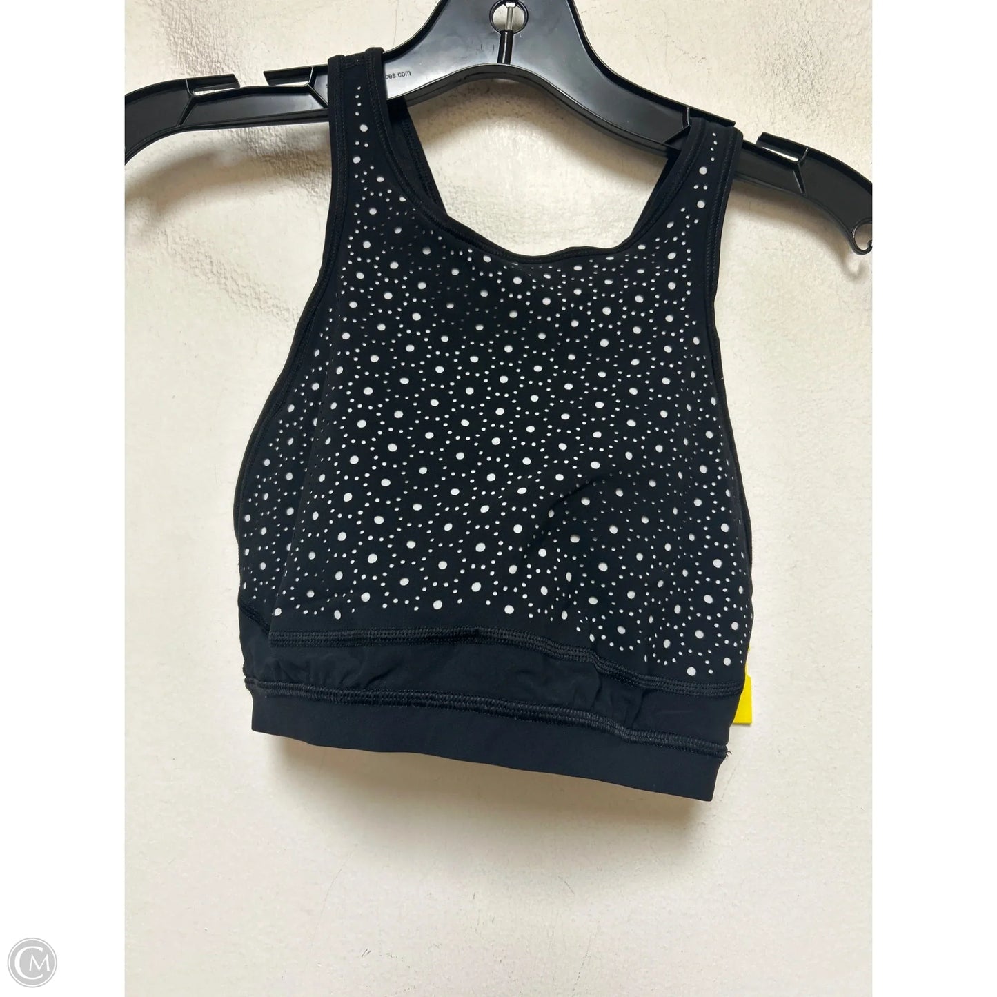 Athletic Bra By Lululemon In Black, Size: Xs