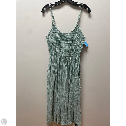 Dress Casual Maxi By Aerie In Checkered Pattern, Size: M