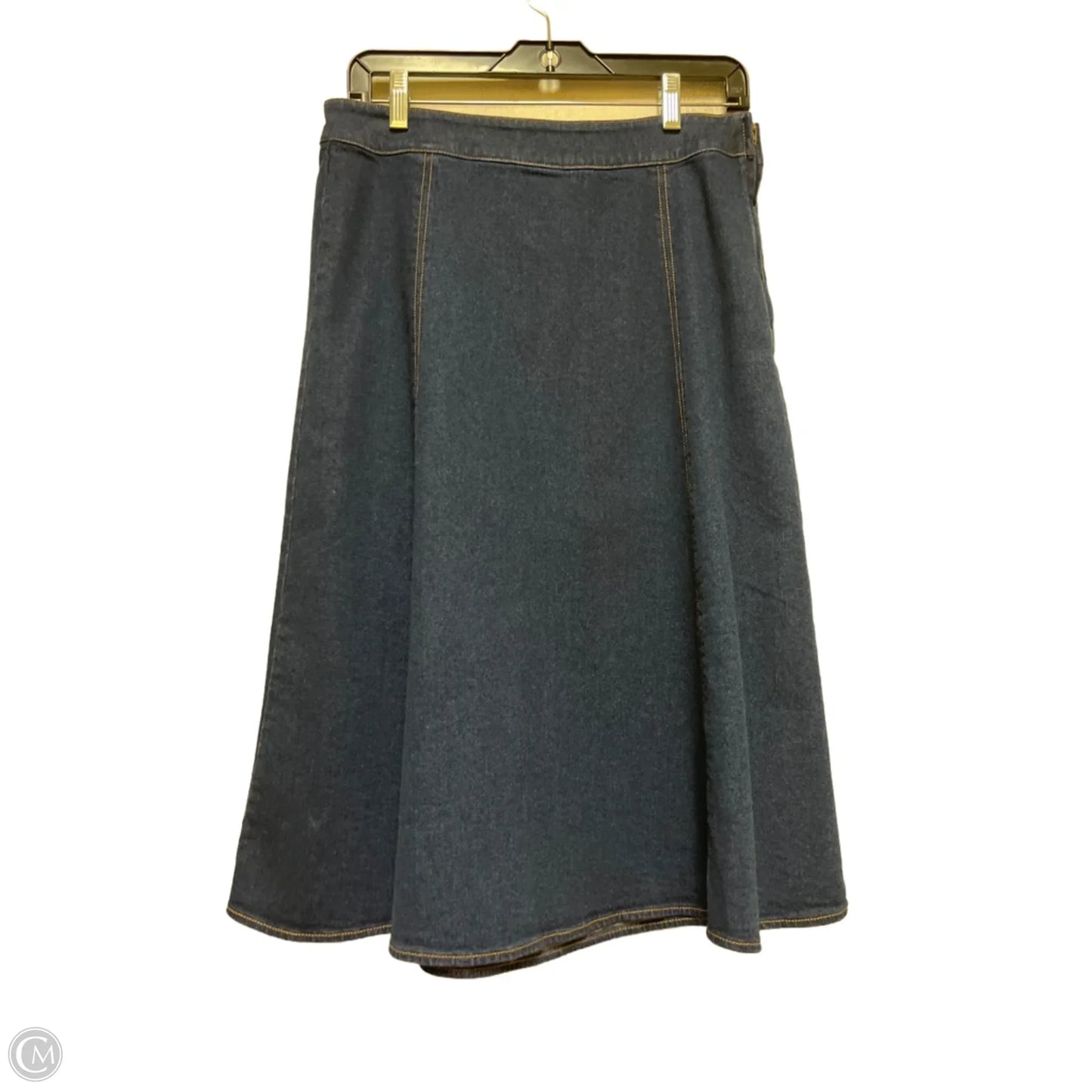 Skirt Maxi By Draper James In Blue Denim, Size: 8