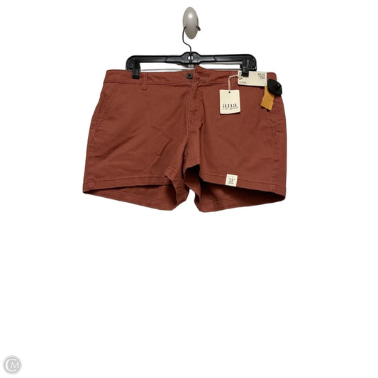Shorts By Ana In Orange, Size: 12