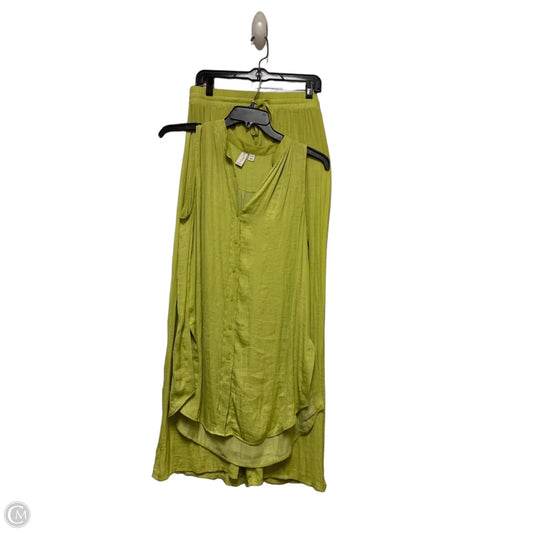 Pants Set 2pc By Joie In Chartreuse, Size: L